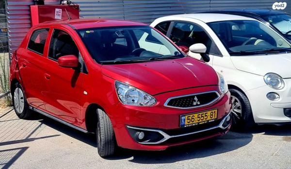 מיצובישי ספייס סטאר Invite ידני 1.0 (71 כ"ס) בנזין 2017 למכירה בנתניה