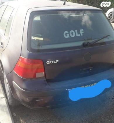 פולקסווגן גולף Comfortline אוט' 5 דל' 2.0 (115 כ''ס) בנזין 2001 למכירה בראשון לציון