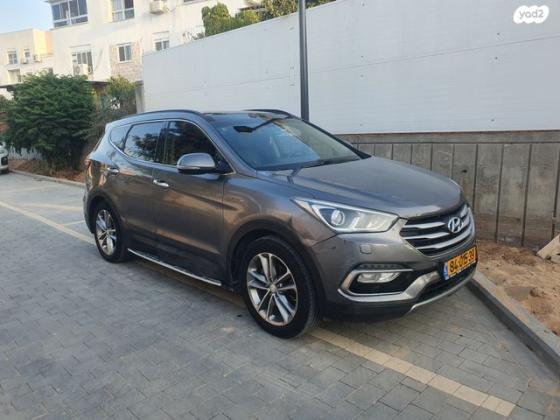 יונדאי סנטה פה 4X4 Elite אוט' דיזל 7 מק' 2.2 (197 כ''ס) דיזל 2016 למכירה באשקלון