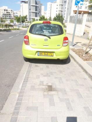 ניסאן מיקרה Acenta אוט' 1.2 (80 כ''ס) בנזין 2011 למכירה בחריש