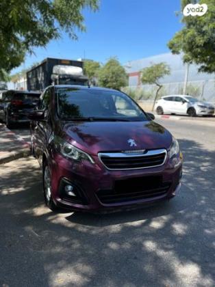 פיג'ו 108 Active רובוטית 1.0 (69 כ''ס) בנזין 2017 למכירה בראשון לציון