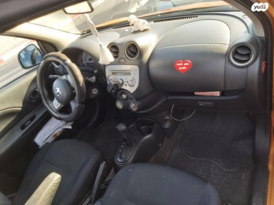 ניסאן מיקרה Visia אוט' 1.2 (80 כ''ס) בנזין 2011 למכירה בבת ים