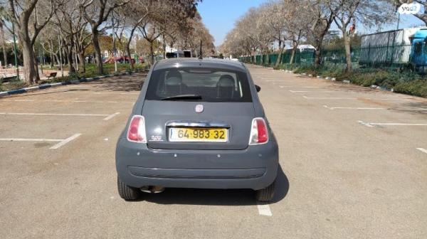 פיאט 500 Pop אוט' 1.2 (69 כ"ס) [2009-2014] בנזין 2014 למכירה בנתניה