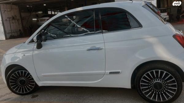 פיאט 500 Lounge דואולוג'יק 1.2 (69 כ"ס) [2016 ואילך] בנזין 2017 למכירה בנהריה