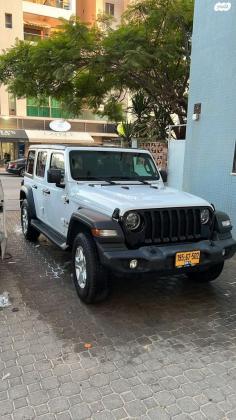 ג'יפ / Jeep רנגלר ארוך 4X4 Sport S אוט' 2.0 (270 כ''ס) בנזין 2021 למכירה באשדוד