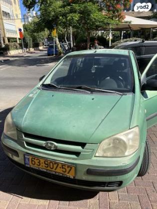יונדאי גטס GLS אוט' 1.3 (82 כ''ס) בנזין 2005 למכירה בגבעתיים