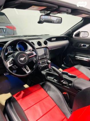פורד מוסטנג GT Premium קבריולט אוט' 5.0 (460 כ''ס) בנזין 2019 למכירה בראשון לציון