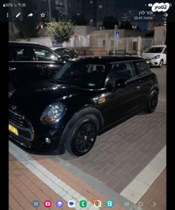 מיני ONE Salt אוט' 3 דל' 1.2 (102 כ''ס) בנזין 2018 למכירה ברחובות