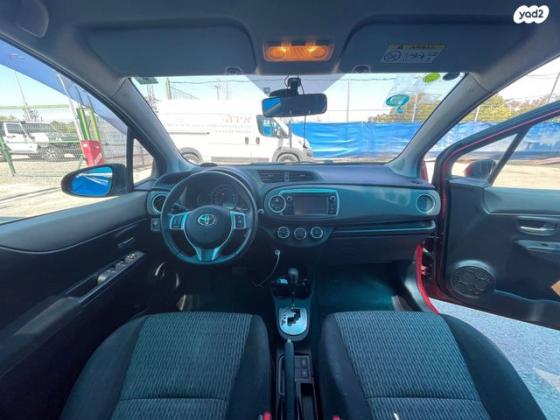 טויוטה יאריס Style אוט' 1.3 (99 כ"ס) בנזין 2014 למכירה בחדרה