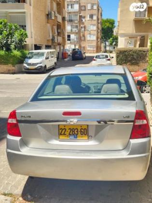 שברולט מאליבו LT אוט' 3.5 (200 כ"ס) בנזין 2006 למכירה בחולון