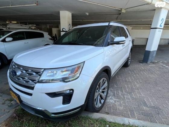 פורד אקספלורר Limited אוט' 7 מק' 3.5 (290 כ''ס) בנזין 2019 למכירה ביהוד מונוסון