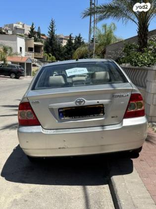 טויוטה קורולה Sun אוט' 1.6 (110 כ''ס) בנזין 2006 למכירה בבסמת טבעון