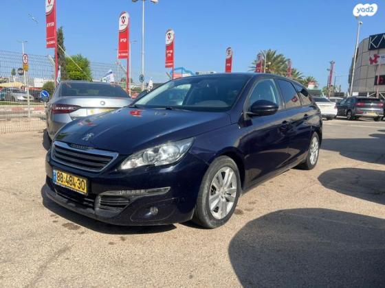 פיג'ו 308 Active SW סטיישן אוט' 1.2 (130 כ''ס) בנזין 2015 למכירה בחיפה