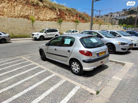 פיג'ו 206 One Line PK אוט' 1.6 (110 כ''ס) בנזין 2008 למכירה בירושלים
