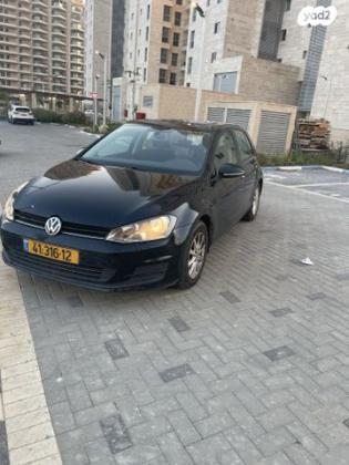 פולקסווגן גולף Trendline אוט' 5 דל' 1.4 (122 כ"ס) [2013-2015] בנזין 2013 למכירה באשקלון