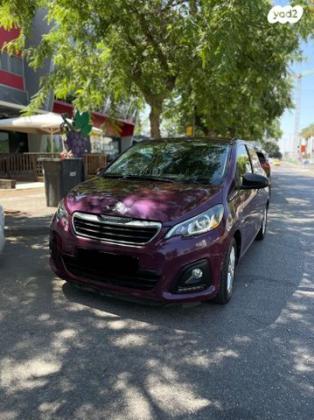 פיג'ו 108 Active רובוטית 1.0 (69 כ''ס) בנזין 2017 למכירה בראשון לציון