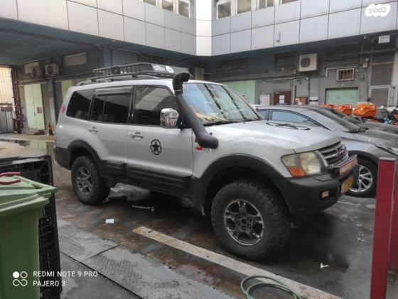 מיצובישי פג'רו ארוך 4X4 GLS אוט' דיזל 7 מק' 3.2 (160 כ''ס) דיזל 2001 למכירה בתל אביב יפו