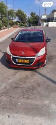 פיג'ו 208 Access אוט' 1.2 (110 כ"ס) בנזין 2016 למכירה בבאר שבע