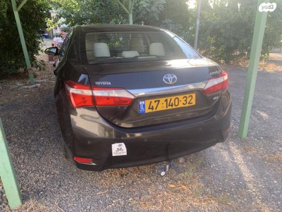 טויוטה קורולה GLI-FL אוט' 1.6 (132 כ''ס) [2013-2016] בנזין 2015 למכירה בכינרת מושבה