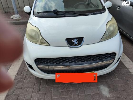 פיג'ו 107 Trendy אוט' 1.0 (70 כ''ס) בנזין 2011 למכירה באשקלון