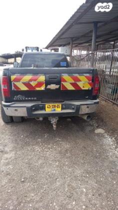 שברולט סילברדו 3500 4X4 LTZ משא פתוח דאבל קבינה אוט' 6.6 (365 כ"ס) דיזל 2008 למכירה בשובה