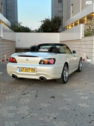 הונדה S 2000 קבריולט ידני 2.0 (240 כ''ס) בנזין 2008 למכירה בקדימה צורן