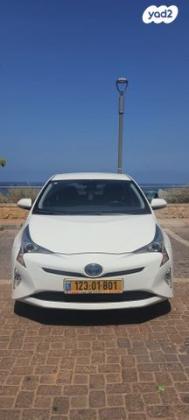 טויוטה פריוס Active הייבריד אוט' 1.8 (98 כ''ס) בנזין 2018 למכירה בנתניה