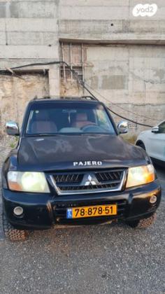 מיצובישי פג'רו קצר 4X4 GLS אוט' דיזל 5 מק' 3.2 (160 כ''ס) דיזל 2004 למכירה בכפר קרע