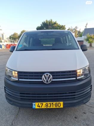 פולקסווגן טרנספורטר מסחרי/נוסעים Kombi קצר ידני דיזל 2-3 מק' 3 דל' 2.0 (84 כ''ס) דיזל 2017 למכירה ביבנה
