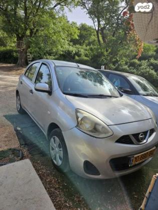 ניסאן מיקרה Visia ידני 1.2 (80 כ''ס) בנזין 2017 למכירה במעלה גמלא