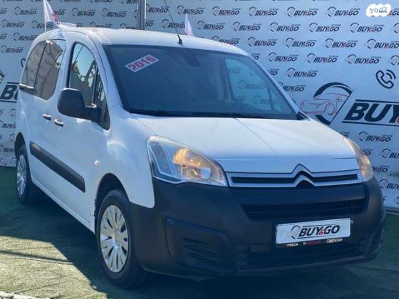 סיטרואן ברלינגו דור 2 (2008-2019) Comfort ידני דיזל 4 דל' 1.6 (75 כ"ס) דיזל 2016 למכירה בנתניה