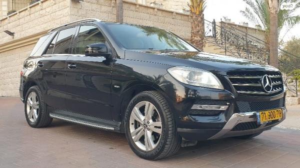 מרצדס ML Class 4X4 ML350 Bluetec Luxury אוט' דיזל 3.0 (258 כ''ס) דיזל 2012 למכירה בג'ת