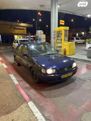 טויוטה קורולה GLI אוט' 1.6 (99-02)- 110 כ"ס בנזין 2002 למכירה בבאר שבע