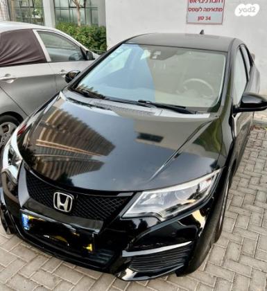 הונדה סיוויק האצ'בק החדשה Comfort אוט' 1.8 (142 כ''ס) בנזין 2017 למכירה בתל אביב יפו