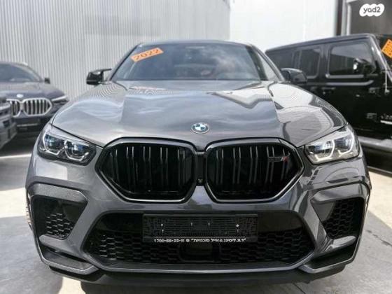ב.מ.וו X6 4X4 M Competition אוט' 4.4 (625 כ''ס) בנזין 2022 למכירה בנתניה