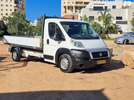 פיאט דוקאטו קצר/בינוני תא בודד+ארגז ידני דיזל 2.3 (130 כ''ס) דיזל 2012 למכירה בחולון