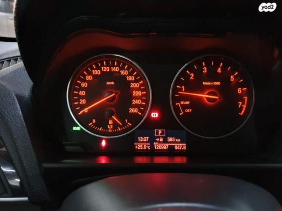 ב.מ.וו סדרה 1 116I Luxury אוט' 5 דל' 1.6 (136 כ''ס) בנזין 2013 למכירה בתל אביב יפו