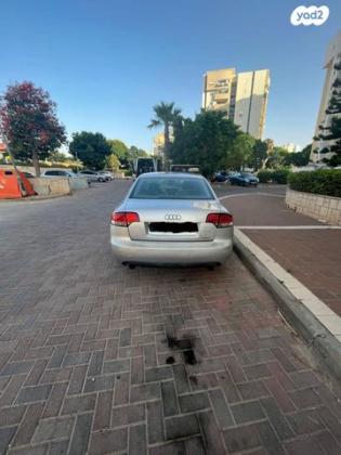 אאודי A4 אוט' 2.0 (200 כ''ס) בנזין 2008 למכירה בתל אביב יפו