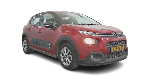סיטרואן C3 Feel AS אוט' 1.2 (110 כ''ס) בנזין 2019 למכירה ב