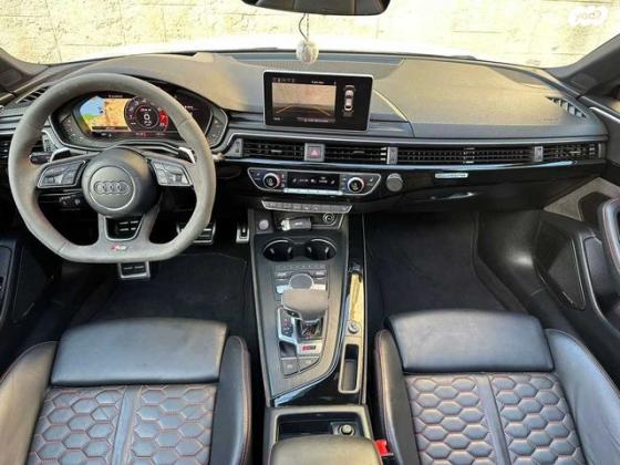 אאודי RS5 4X4 קופה אוט' 2.9 (450 כ"ס) בנזין 2017 למכירה ברמת גן