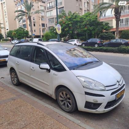 סיטרואן C4 פיקאסו PK גרנד פיקאסו רובוטית 7 מק' 1.6 (156 כ''ס) בנזין 2012 למכירה בנתניה