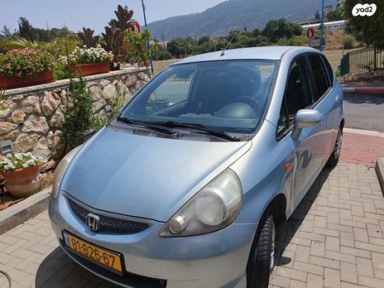 הונדה ג'אז LS אוט' 1.3 (83 כ''ס) בנזין 2008 למכירה בירושלים