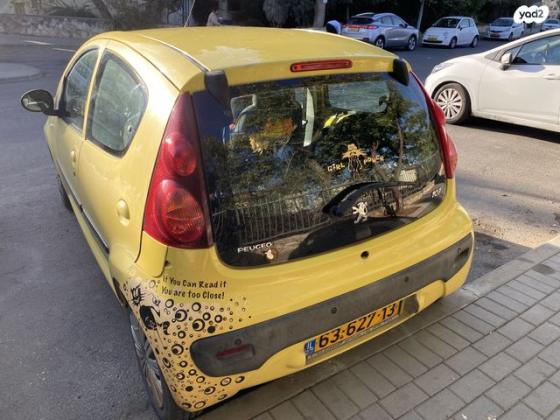 פיג'ו 107 Trendy אוט' 1.0 (70 כ''ס) בנזין 2012 למכירה בירושלים