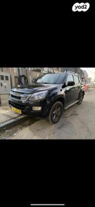 איסוזו 4X4 D-MAX 4X4 LS דאבל קבינה אוט' דיזל 2.5 (163 כ''ס) דיזל 2016 למכירה במעלה עירון