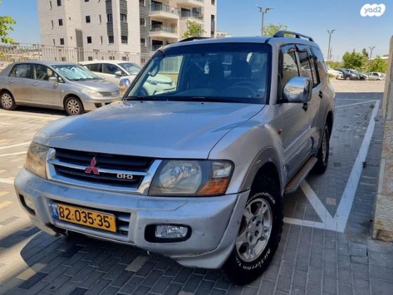 מיצובישי פג'רו ארוך 4X4 GLX אוט' דיזל 7 מק' 3.2 (165 כ''ס) דיזל 2002 למכירה בחריש