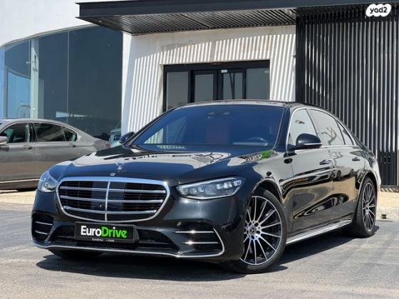 מרצדס S-Class 4X4 S500 4M Platinum Plus AMG אוט' 3.0 (435 כ"ס) בנזין 2021 למכירה בהרצליה