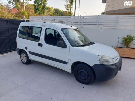 סיטרואן ברלינגו דור 1 (עד 2012) XN ידני דיזל 5 מק' 3 דל' 1.6 (75 כ"ס) [מתיחת פנים] דיזל 2011 למכירה ברחובות