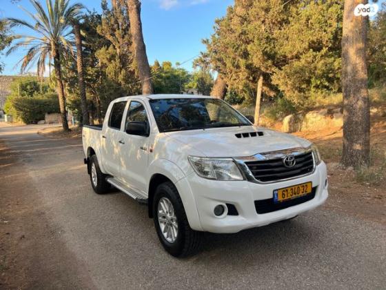 טויוטה היילקס ויגו 4X4 4X4 דאבל קבינה ידני דיזל 2.5 (144 כ''ס)[2011-2015] דיזל 2015 למכירה בכפר חסידים א'