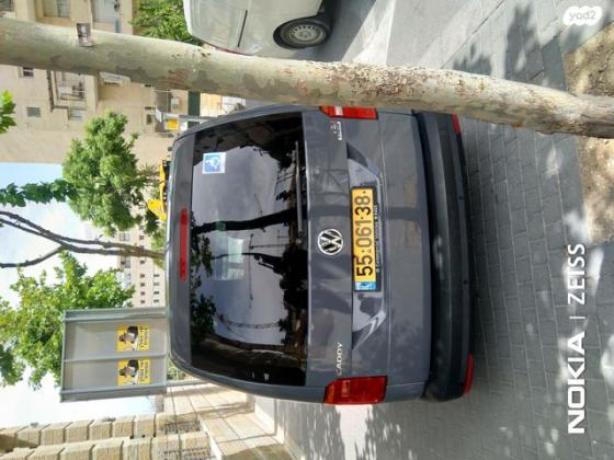 פולקסווגן קאדי מקסי Delivery Van אוט' 2 מק' 4 דל' 1.4 (125 כ"ס) בנזין 2016 למכירה בירושלים