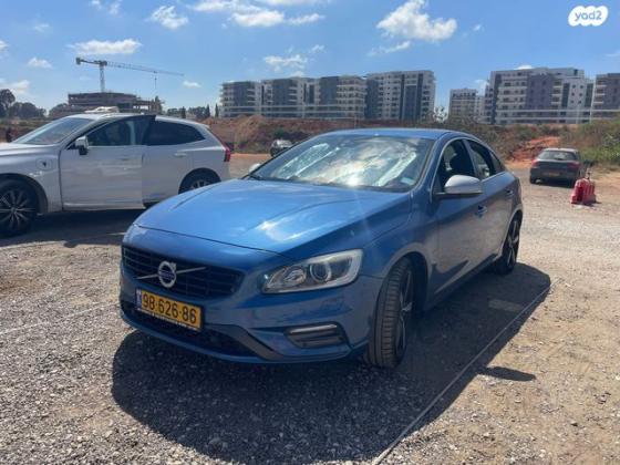 וולוו S60 T5 R-Design אוט' 2.0 (245 כ"ס) בנזין 2017 למכירה בזכרון יעקב